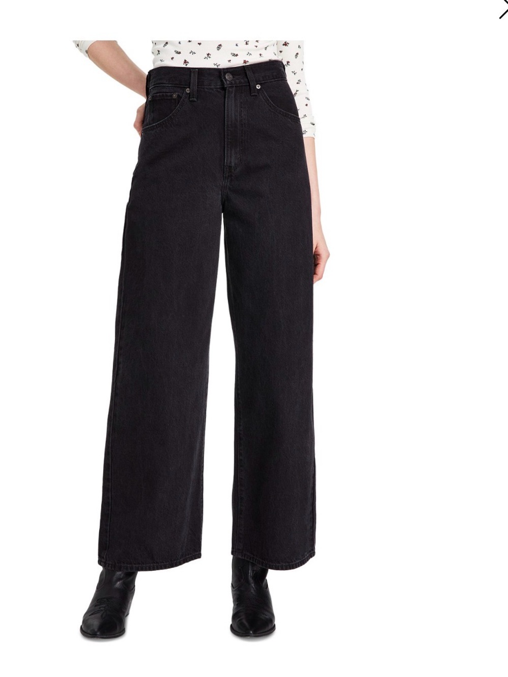 Levi’s Cinch Waist lightweight Baggy Jeans - capturing moments / black